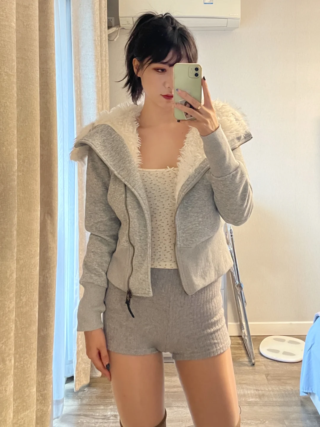 168/108斤 狠狠期待秋冬穿搭 偶尔是个辣妹