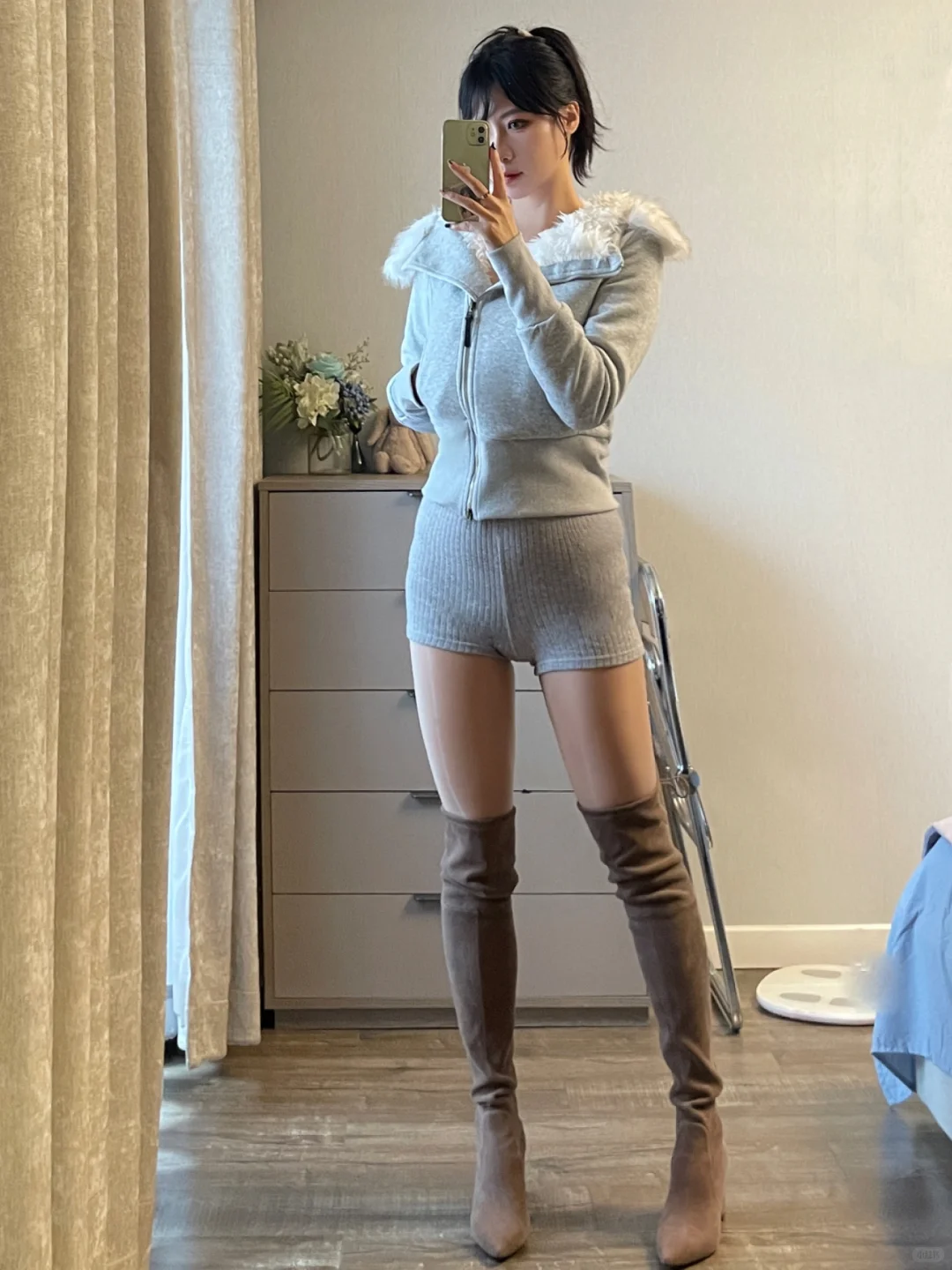 168/108斤 狠狠期待秋冬穿搭 偶尔是个辣妹