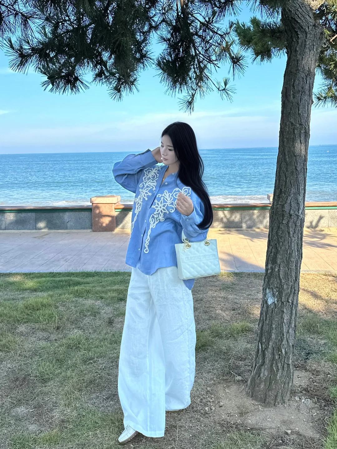 海边氛围感穿搭～