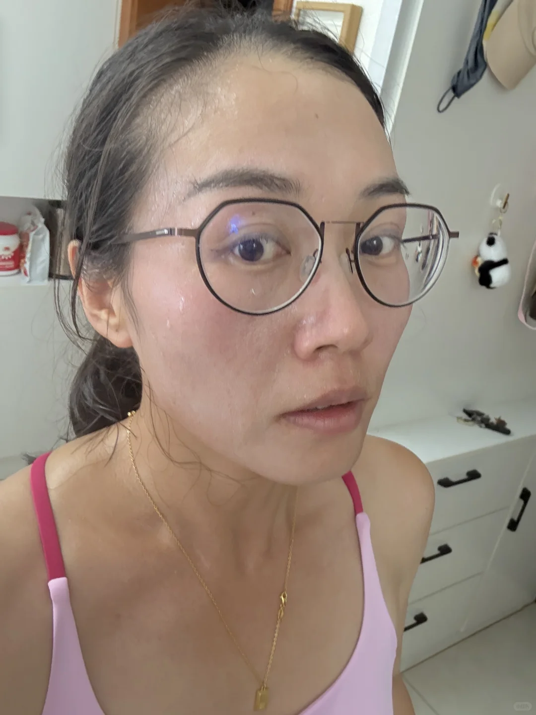 中年少妇的健身打卡日常