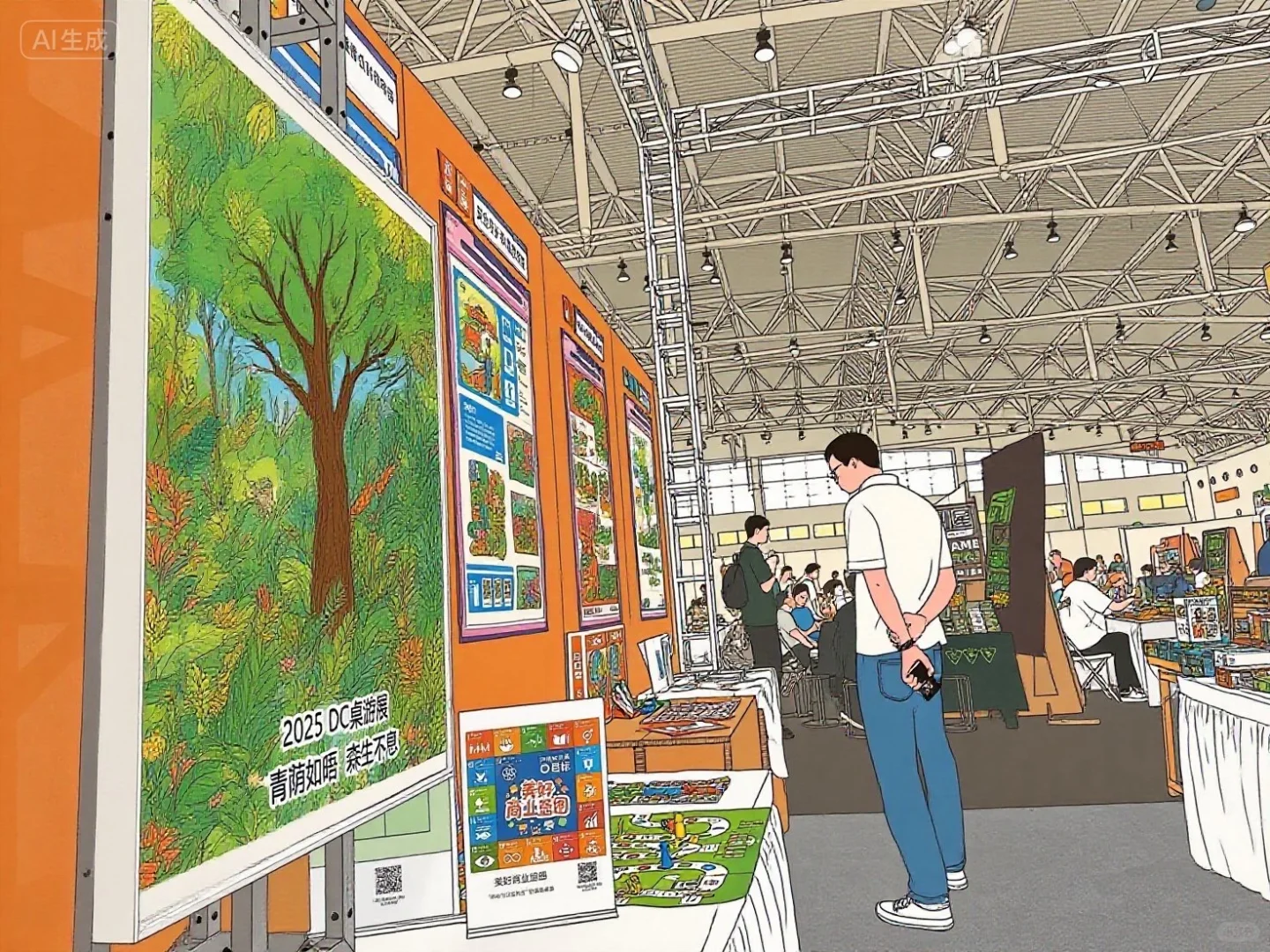 青荫如晤| DC桌游展摊位剪影