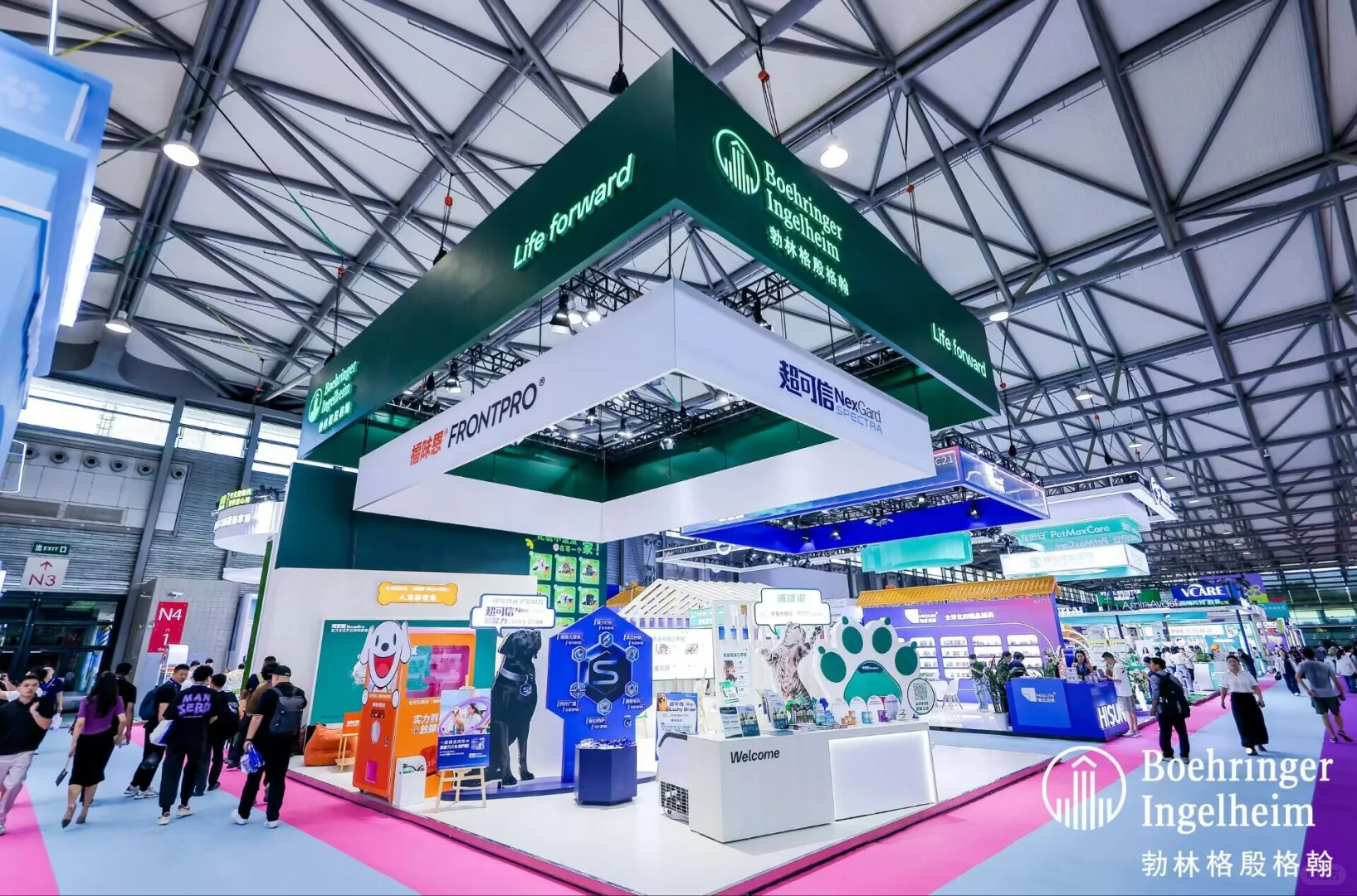 ?上海亚宠展|勃林格殷格翰展台?速闪