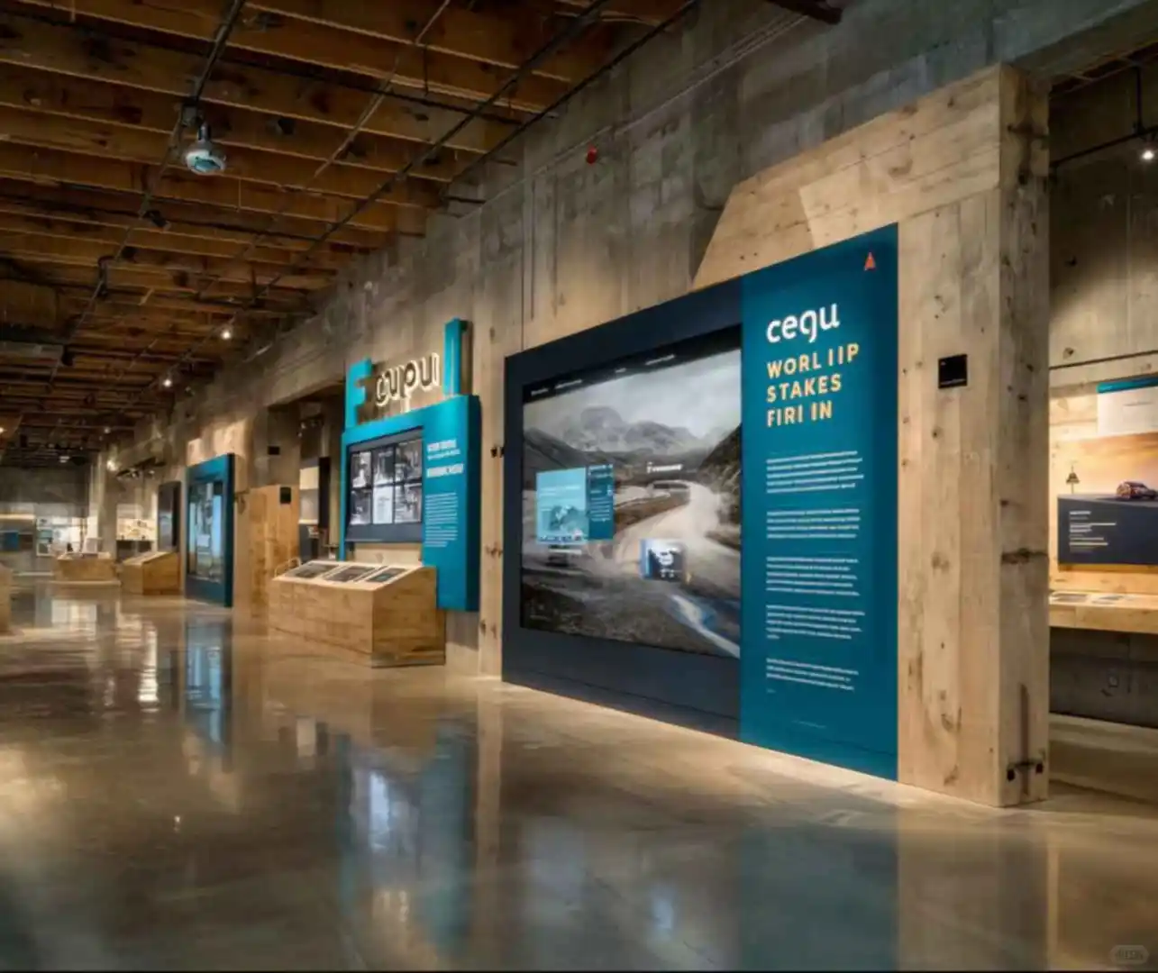 谁说工业风不能做展览了?