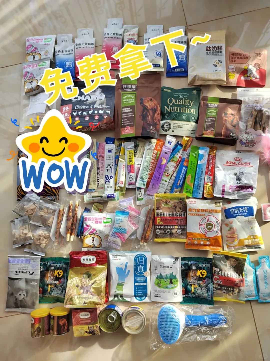 上海亚宠展之羊毛攻略?拿不完根本拿不完