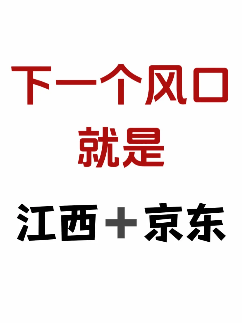 下一个风口肯定是在江西 做京东店群!!
