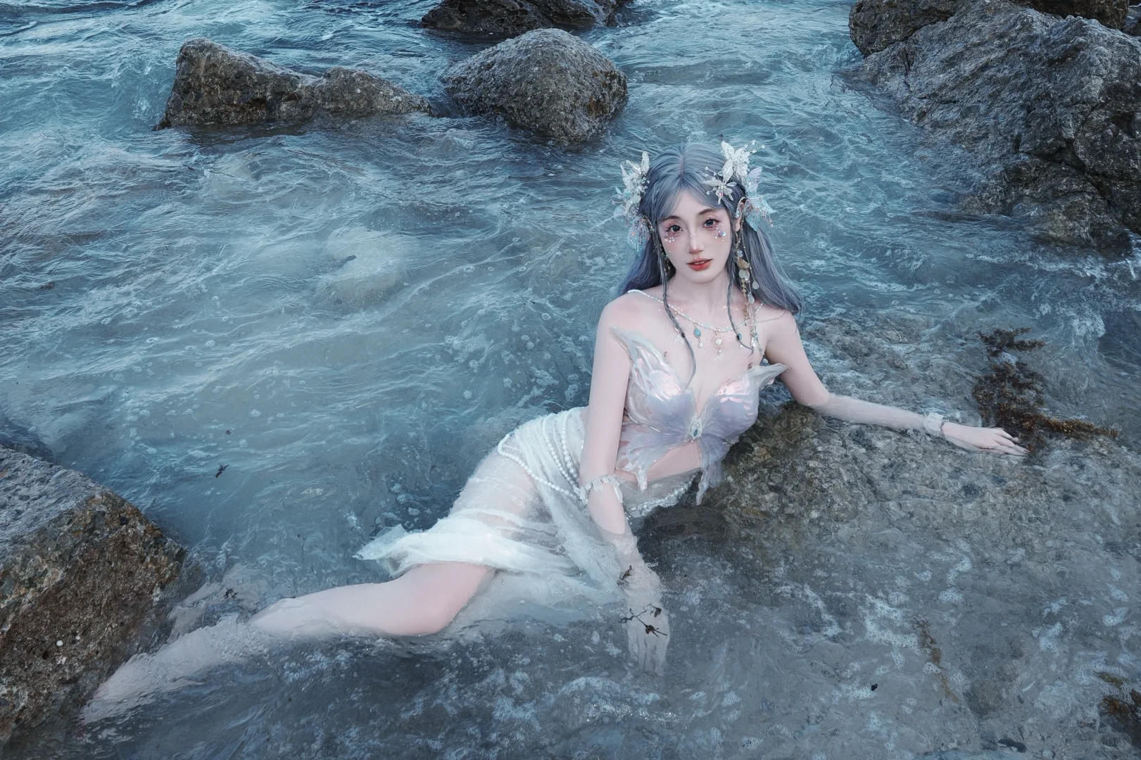 ??做一次海边人鱼公主??˚?