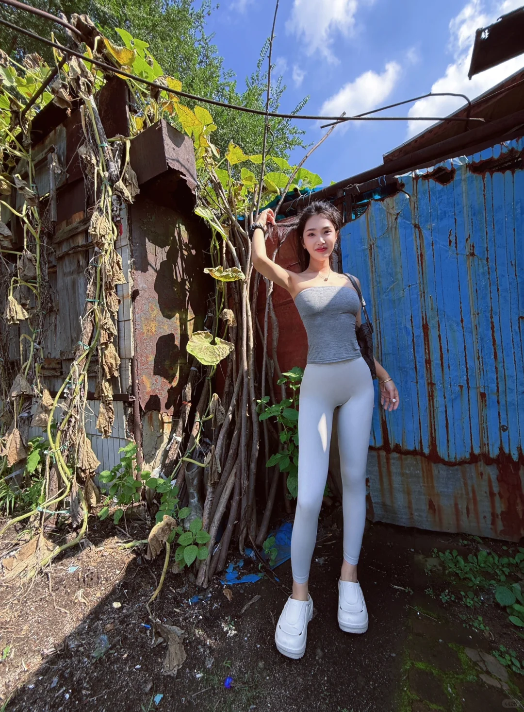 瑜伽女孩的日常生活