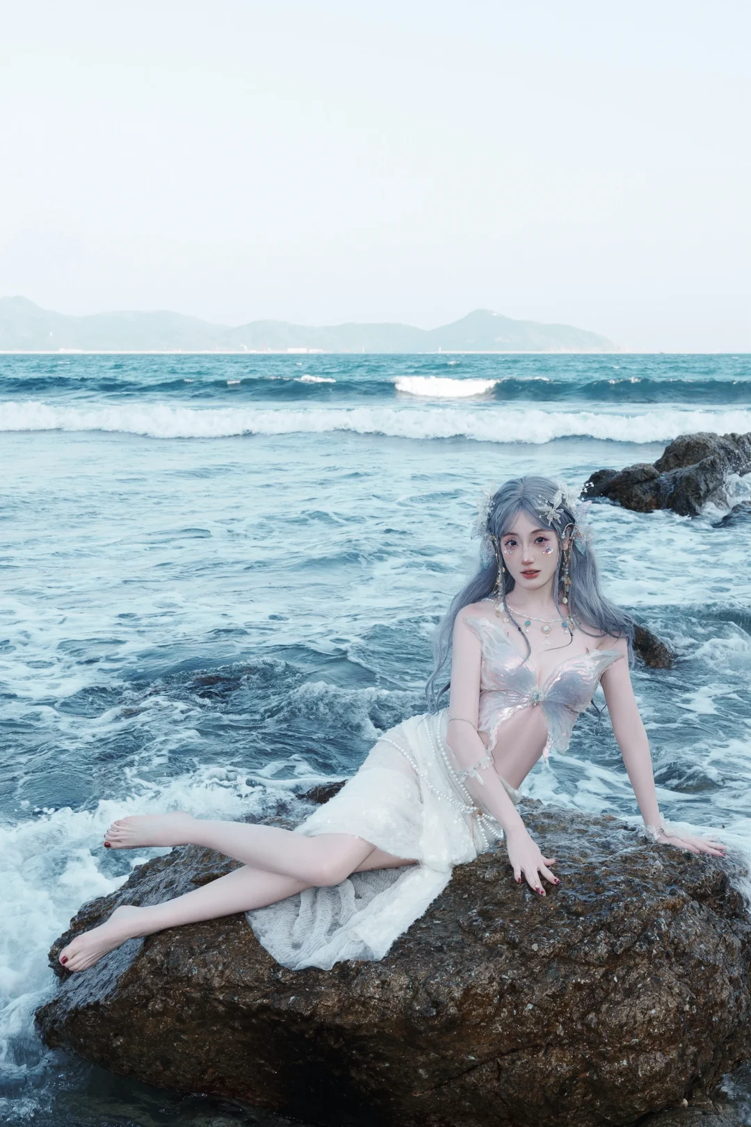 ??做一次海边人鱼公主??˚?