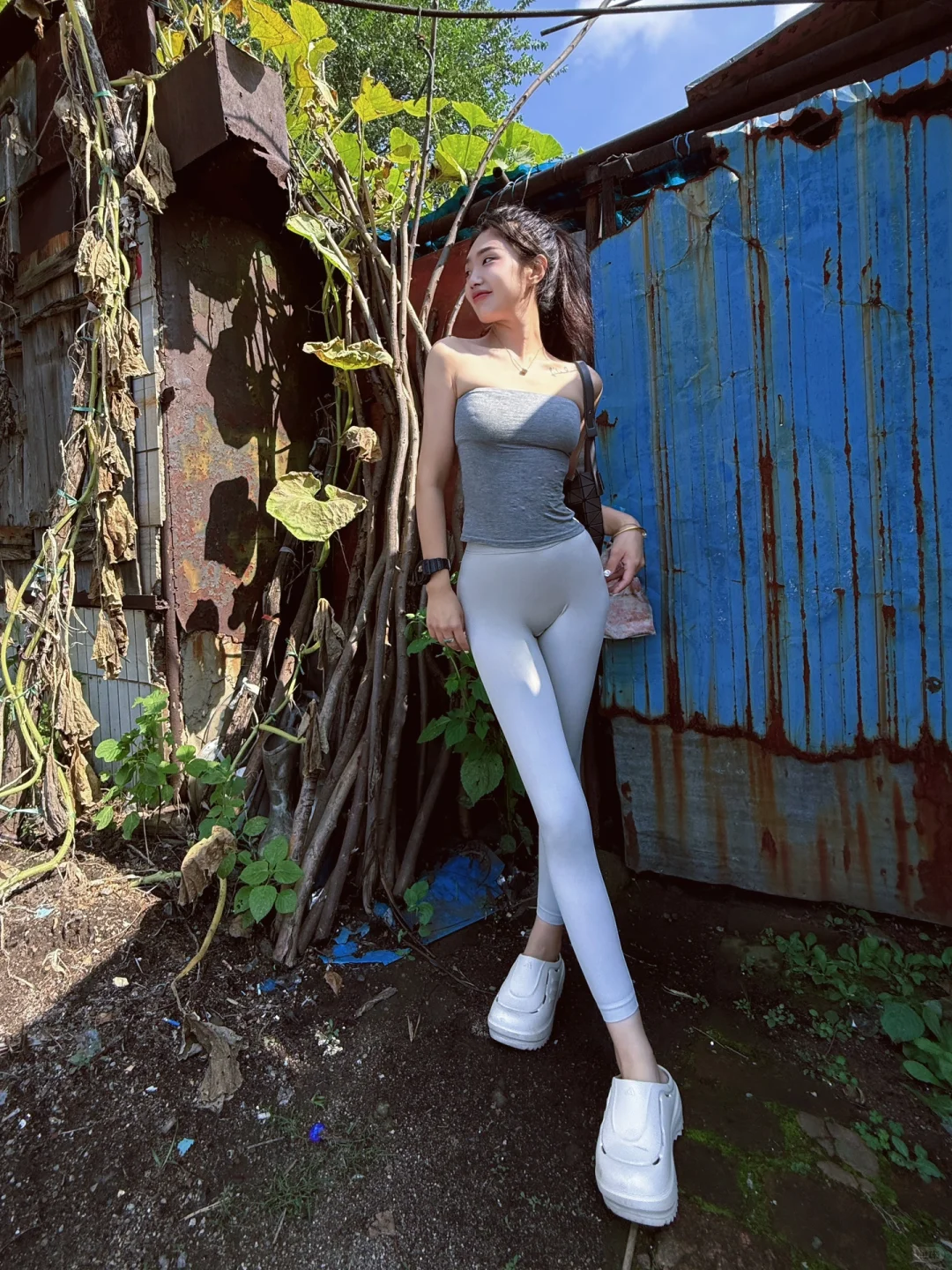 瑜伽女孩的日常生活