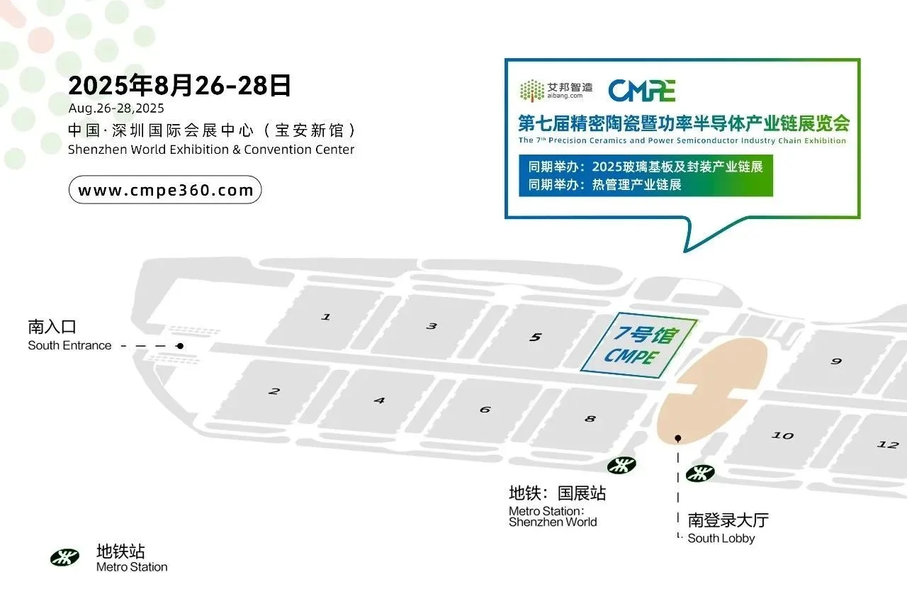 逛展攻略｜精密陶瓷暨功率半导体产业链展会