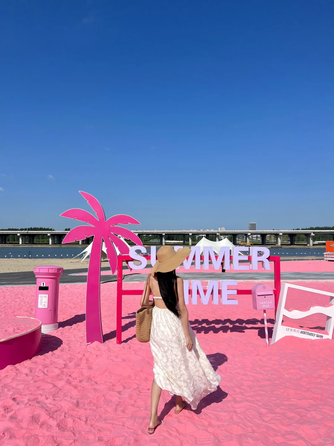 不是巴厘岛?️长春粉色沙滩太美了｜肆季南河