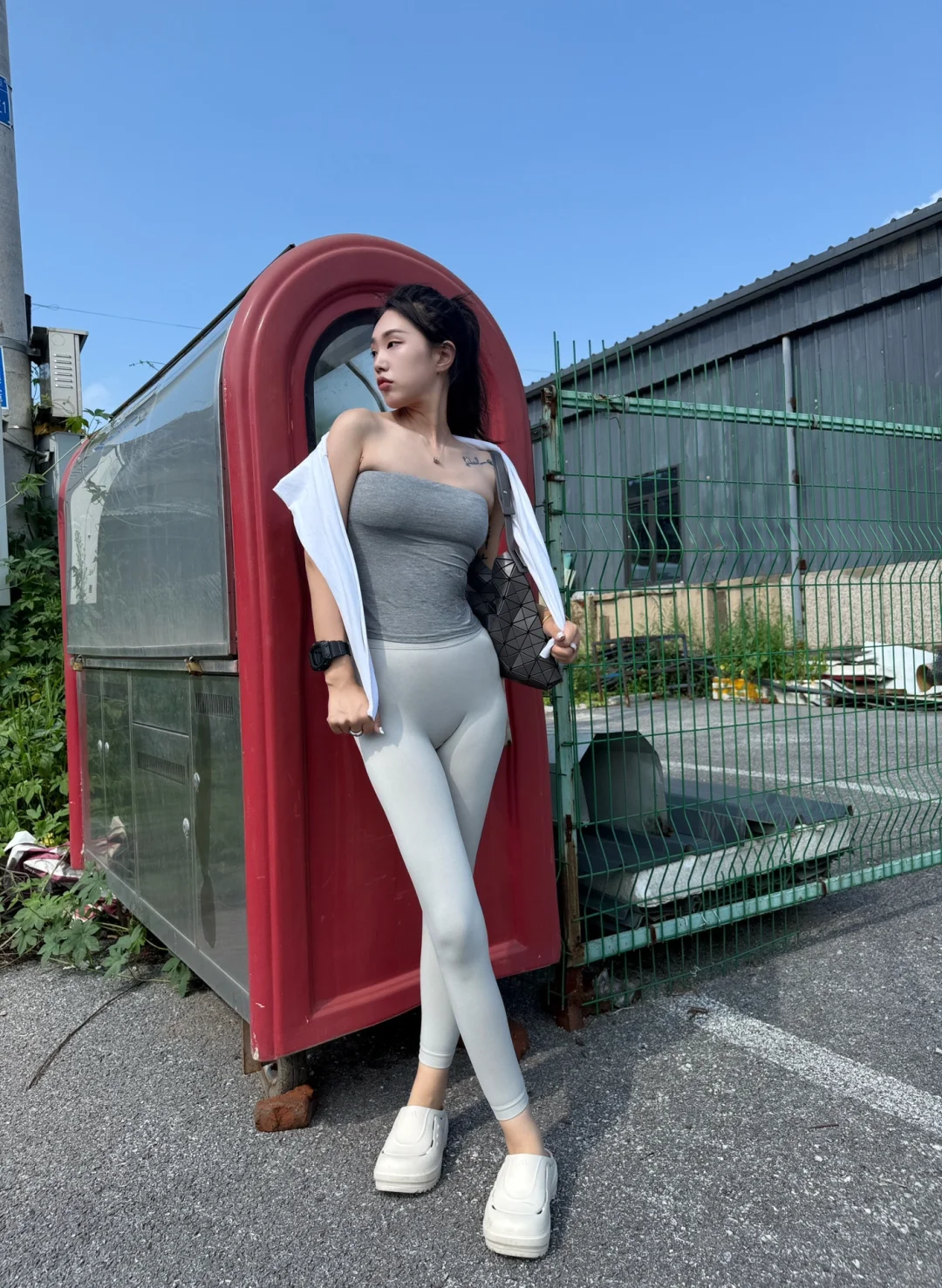 瑜伽女孩的日常生活