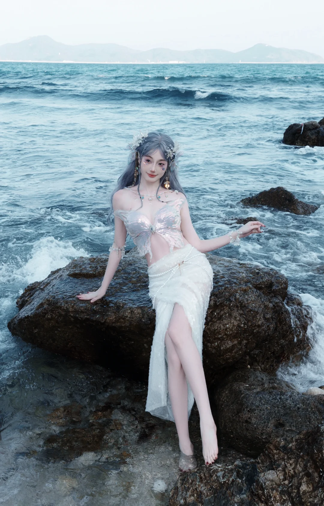 ??做一次海边人鱼公主??˚?