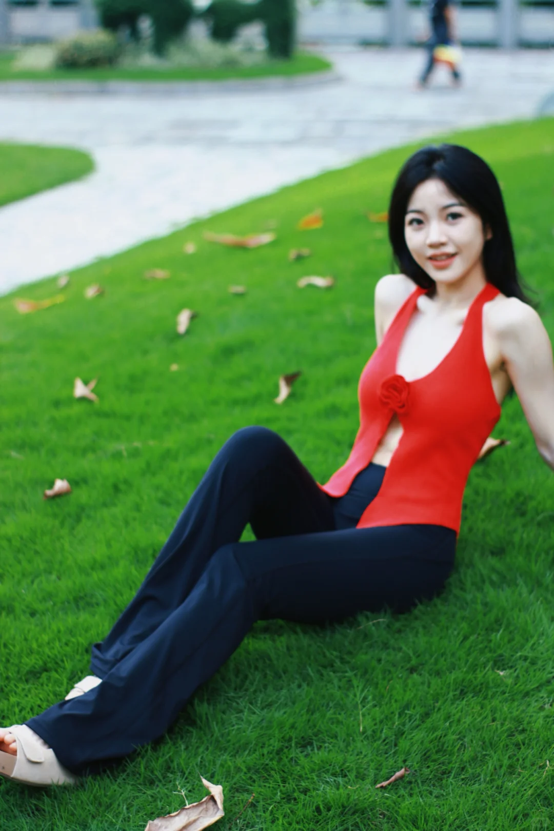 当我大大方方穿上买很久但不敢穿出门的衣服