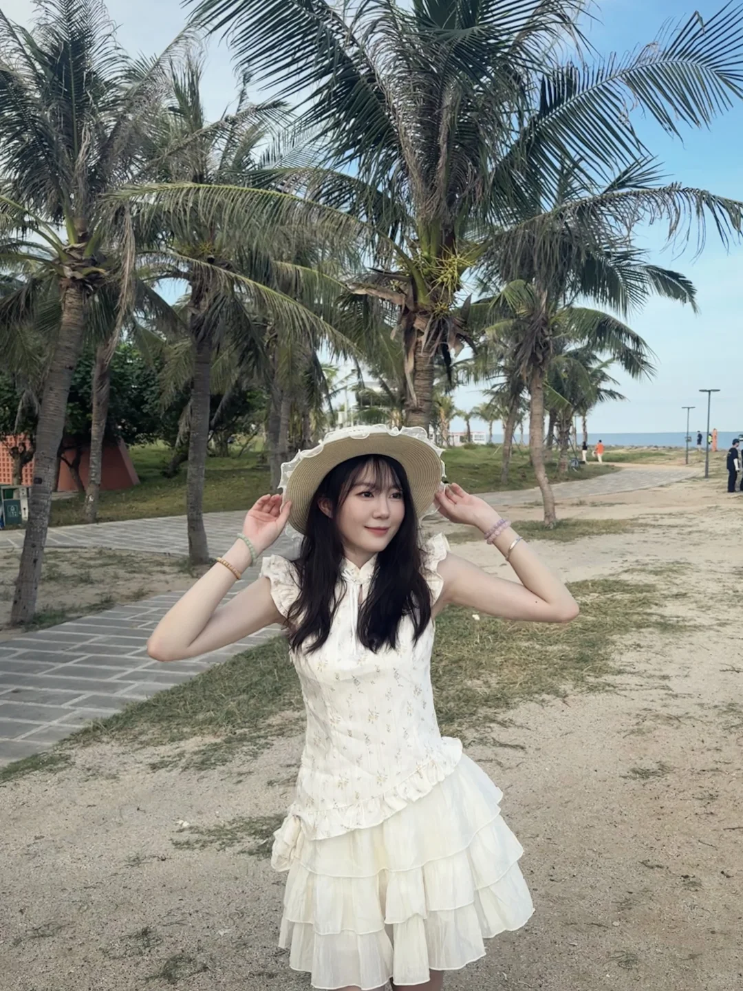 ?158小个子海边穿搭～