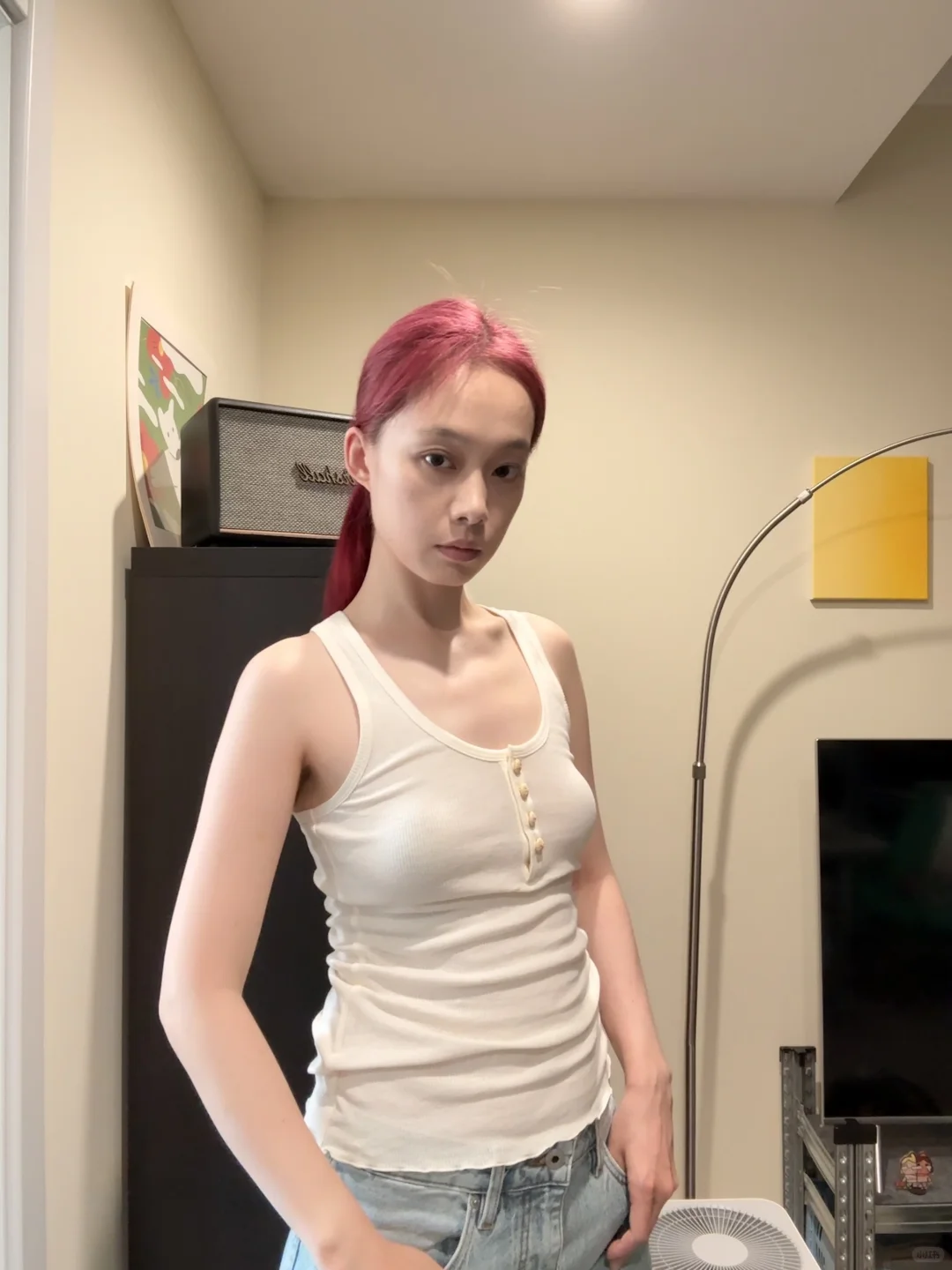 夏天就喜欢穿背心