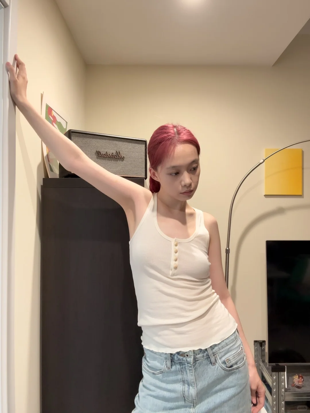 夏天就喜欢穿背心