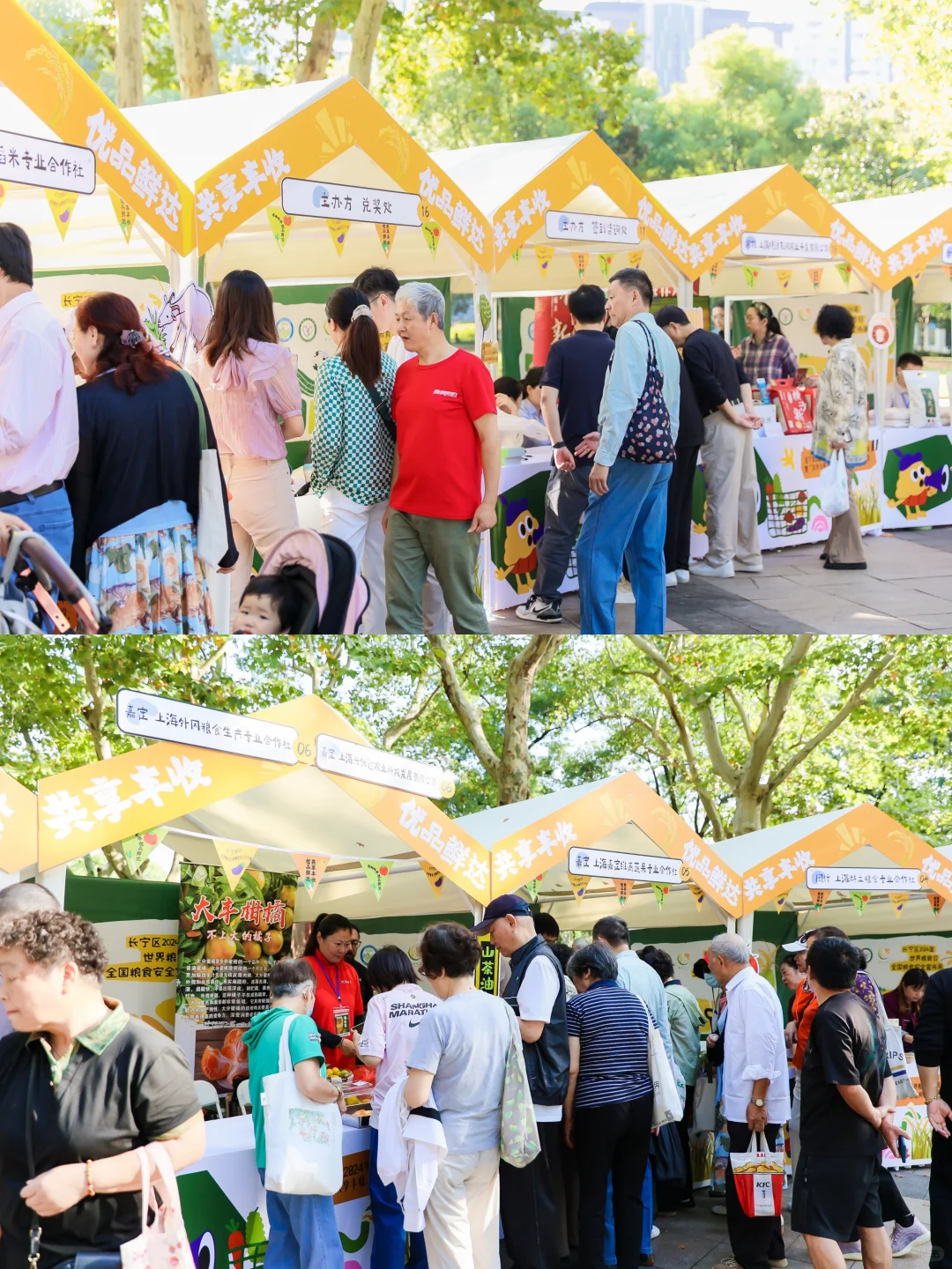 农产品市集案例?把烟火气搬进公园