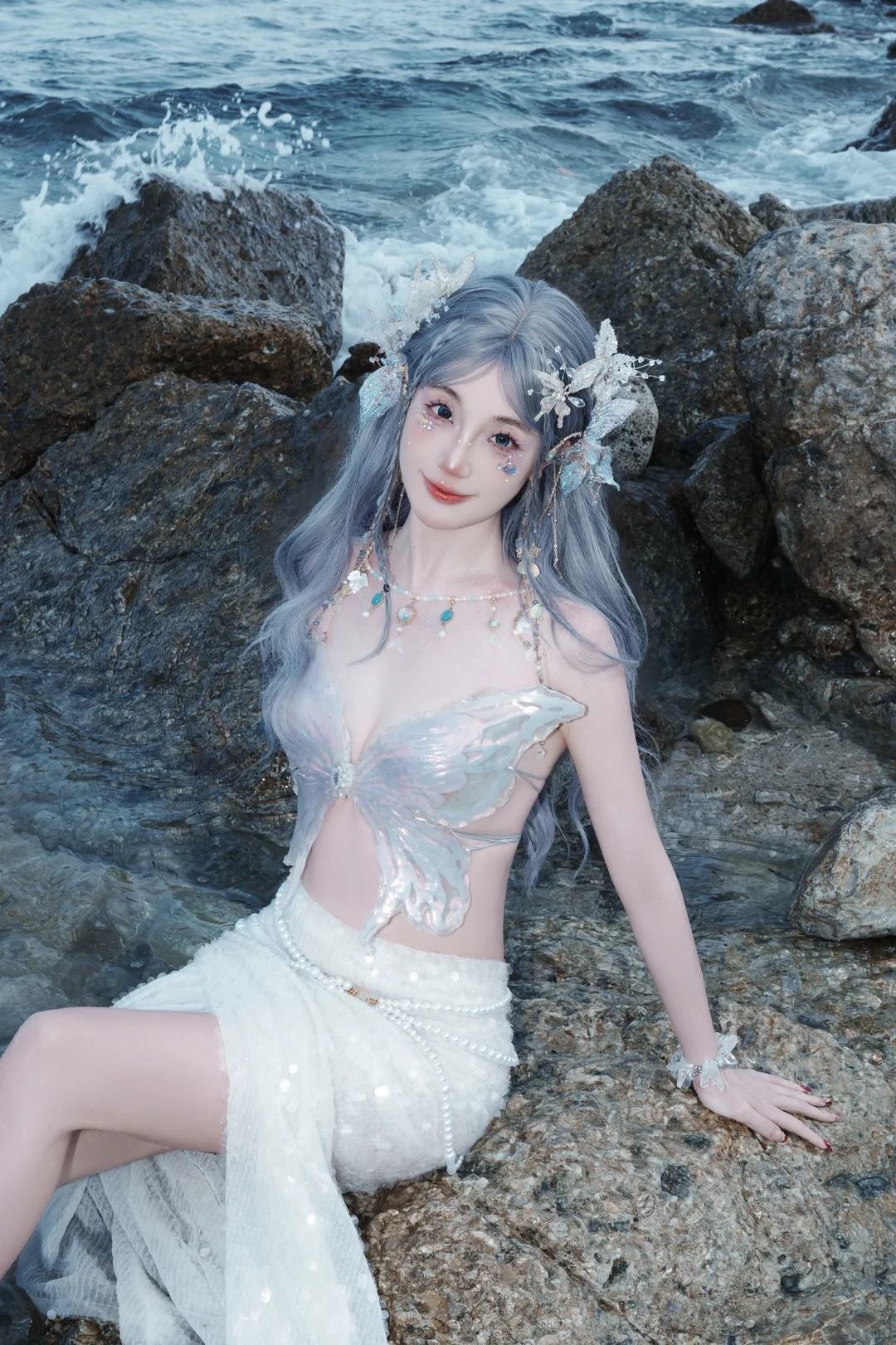 ??做一次海边人鱼公主??˚?