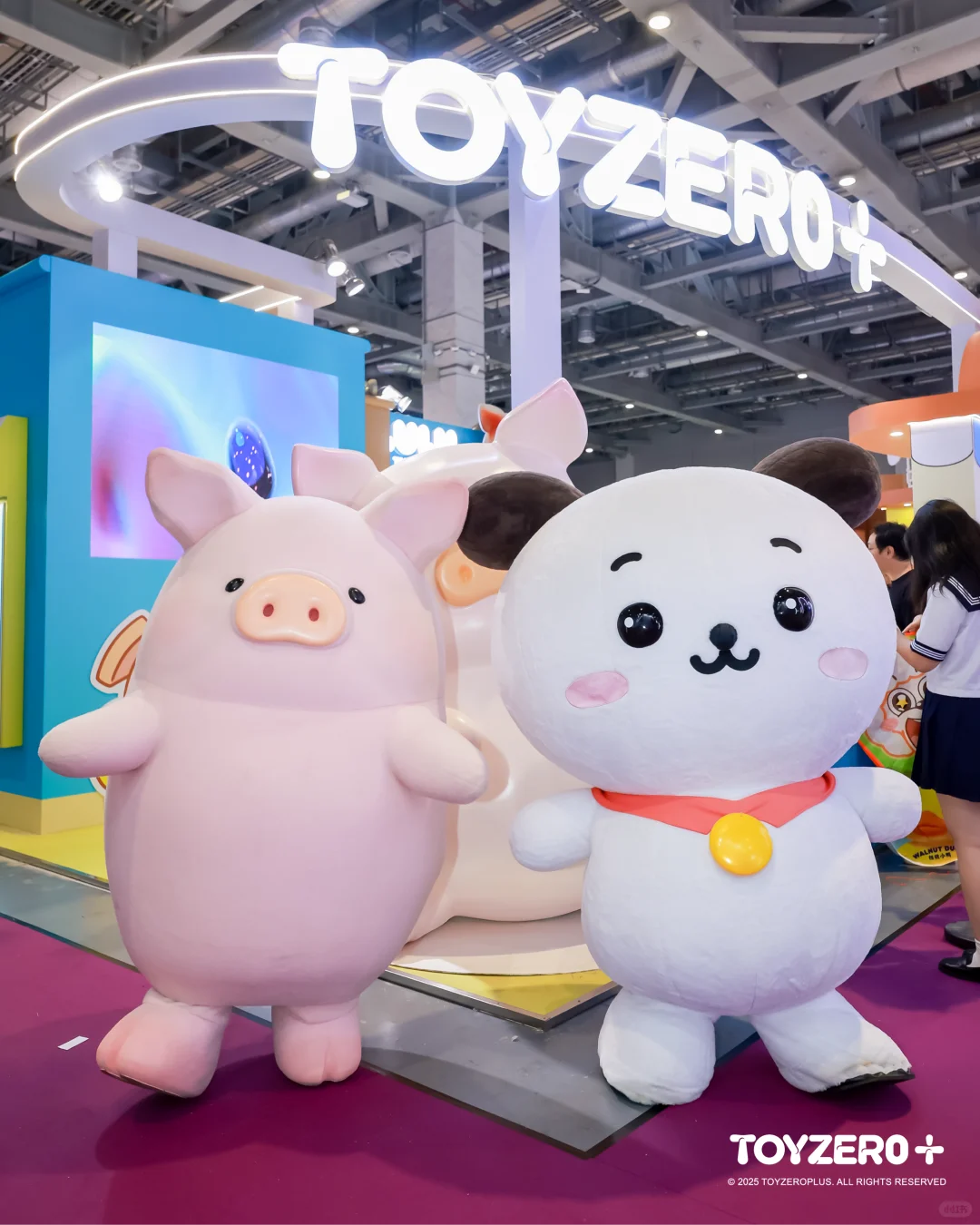 展会 |收到TOYZEROPLUS LEC授权展现场情报