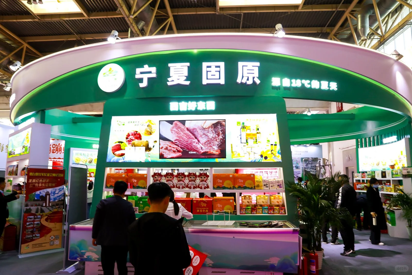 宁夏固原农文旅进京展特色