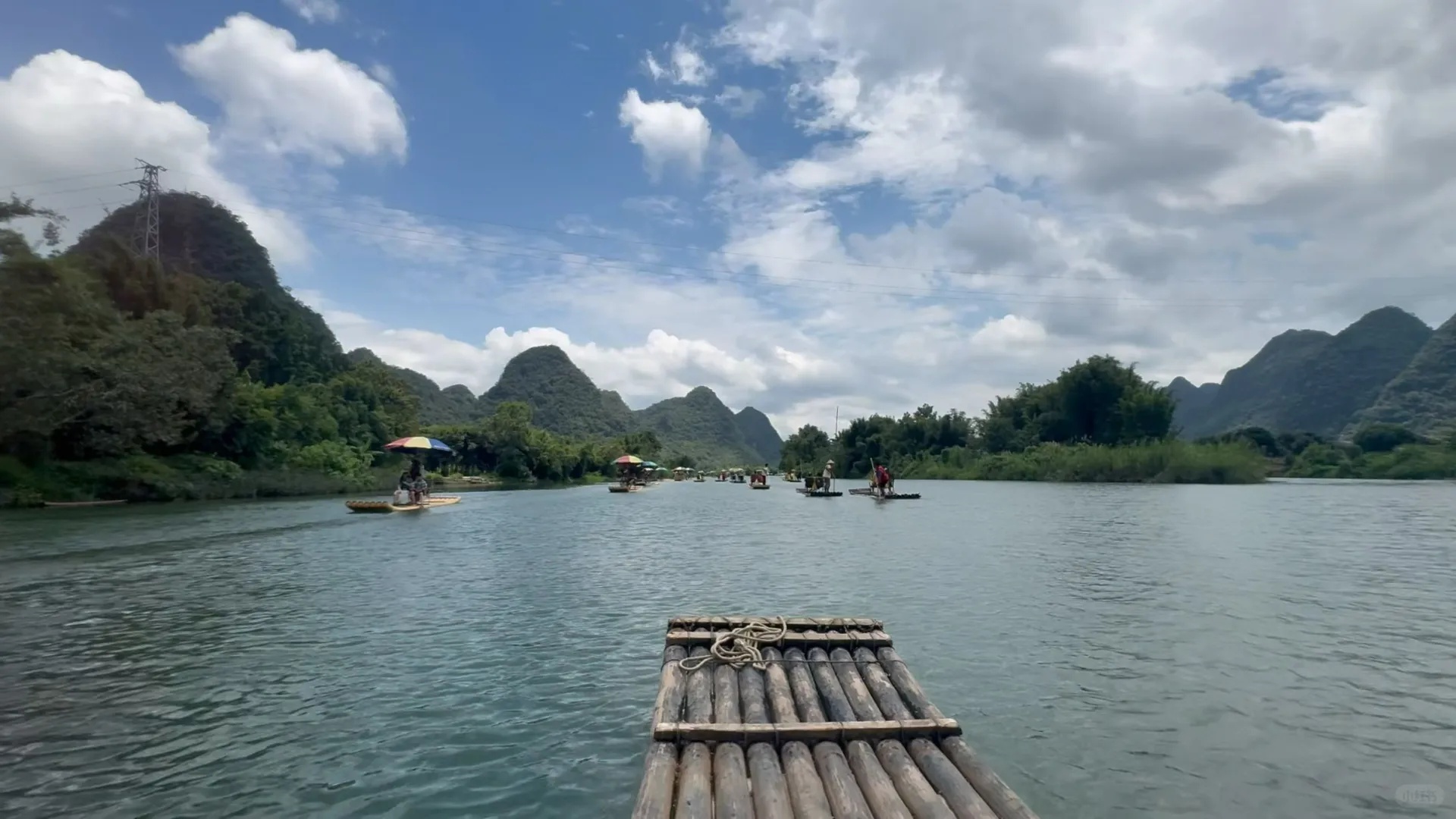 遇龙河竹筏团购预约滴滴，全网最低！！