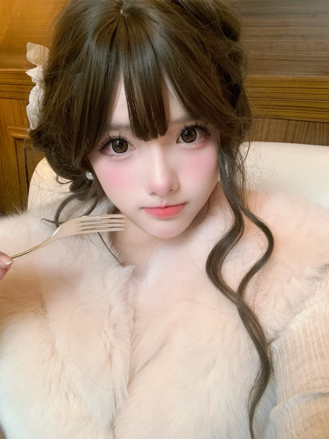 大姐姐家的小狐狸居然！！ᐢ•̥-•̥ ᐢ