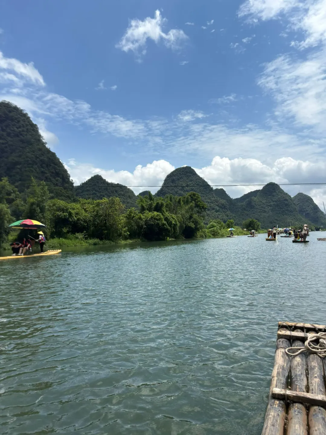 遇龙河竹筏团购预约滴滴，全网最低！！