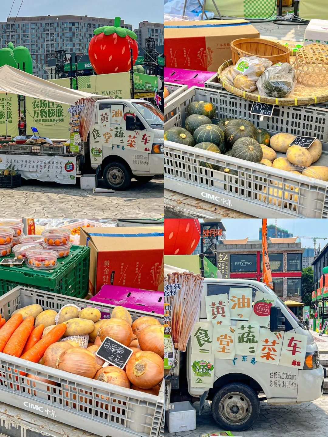 农场“巨”会?一起来逛蔬菜集市?‍?