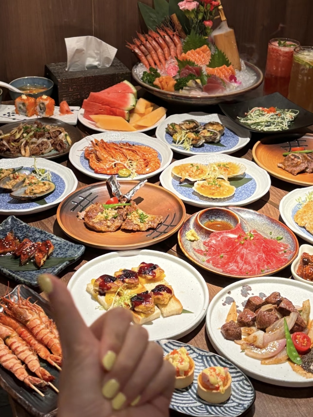 大渔这价格❓❗️那我要把爱吃的都点上!!