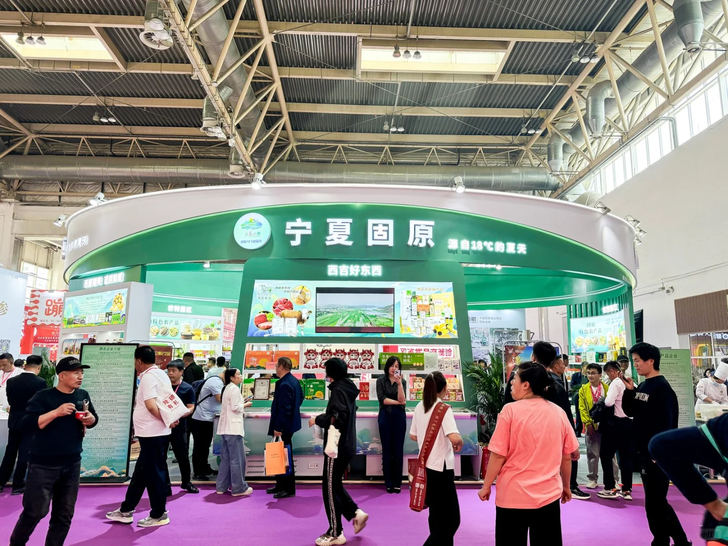 宁夏固原农文旅进京展特色