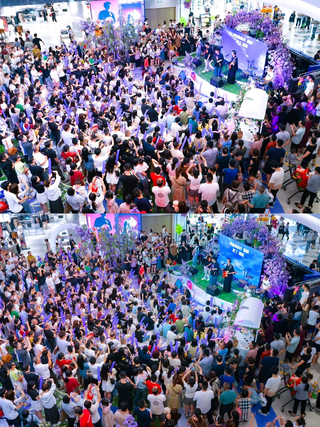 城市惊喜?围观了一场氛围感拉满的演出✨