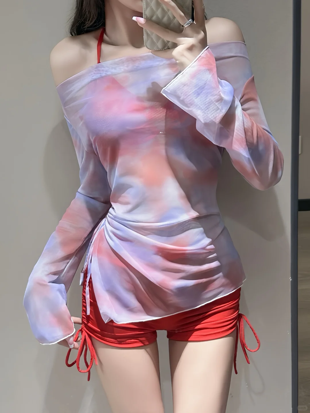 泳衣分享 | 两套纯欲风带罩衫的宝藏泳衣‼️