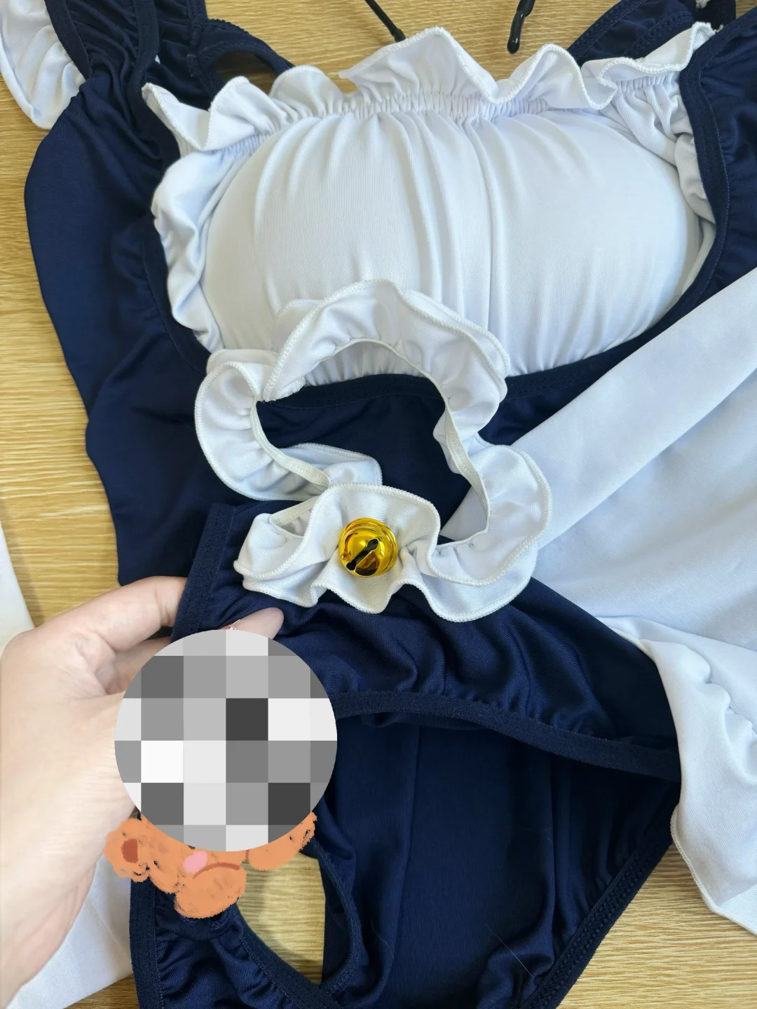 左滑看上身，今天cos小女仆?