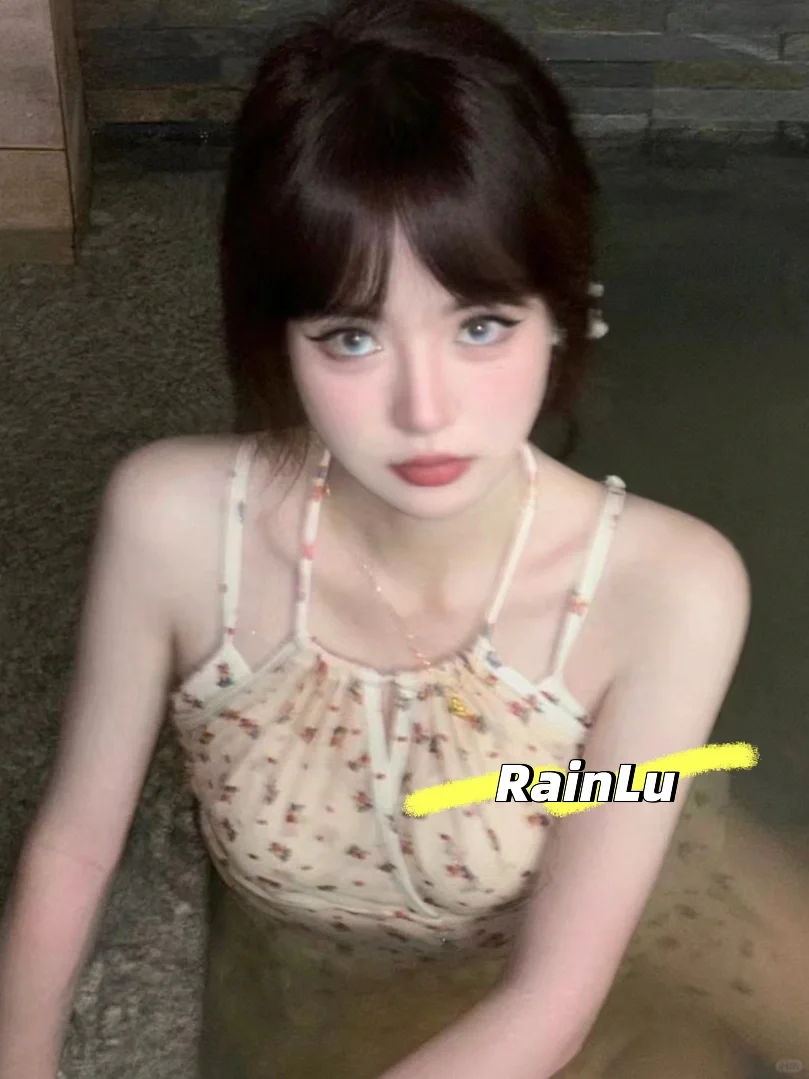 ?【韩系卡通纱裙泳衣】可爱少女感满满！