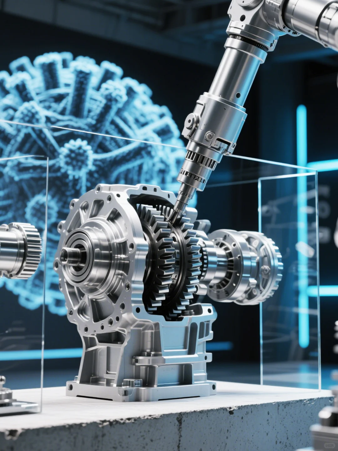 货车科技展厅丨赛博朋克+重工业=？