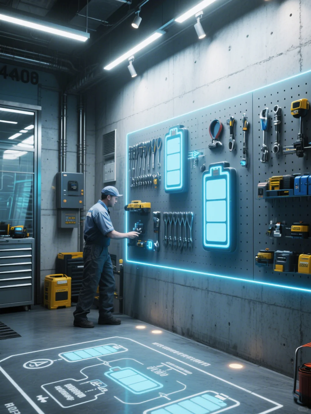 货车科技展厅丨赛博朋克+重工业=？