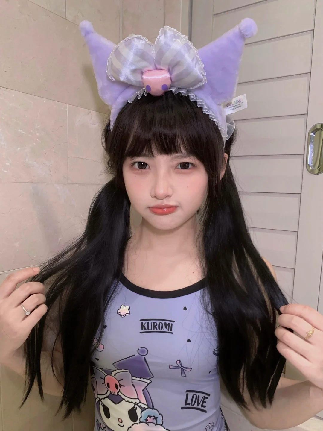 我宣布库洛米泳衣就是坠可爱哒?⌯>ᴗ o⌯.ᐟ.ᐟ