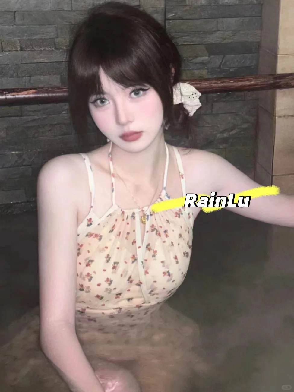 ?【韩系卡通纱裙泳衣】可爱少女感满满！