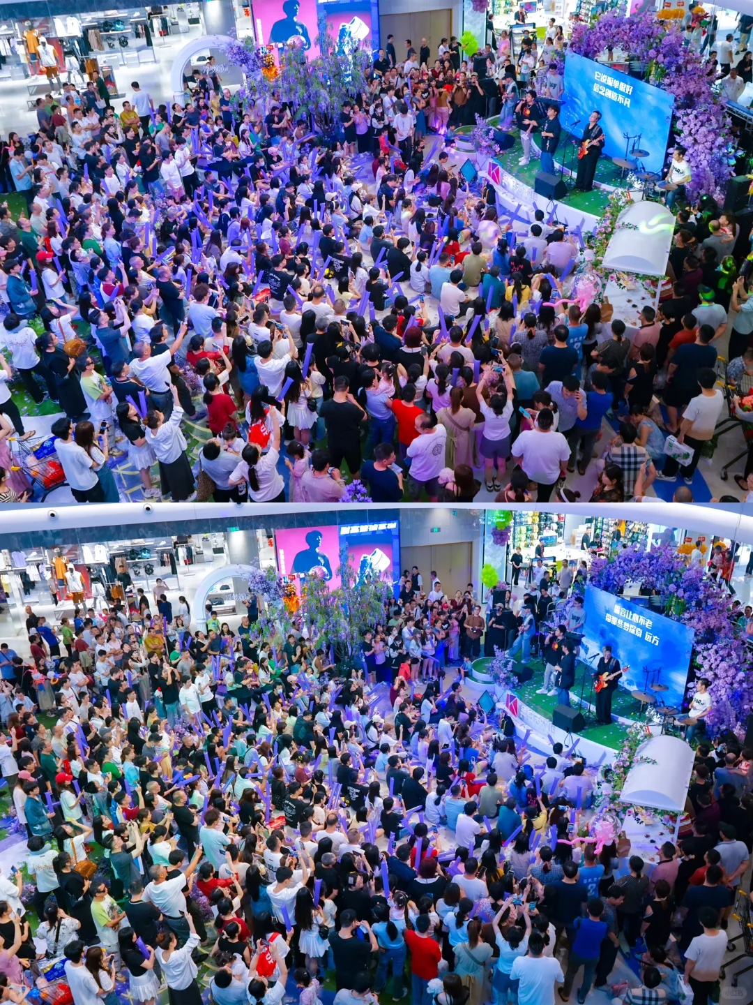 城市惊喜?围观了一场氛围感拉满的演出✨