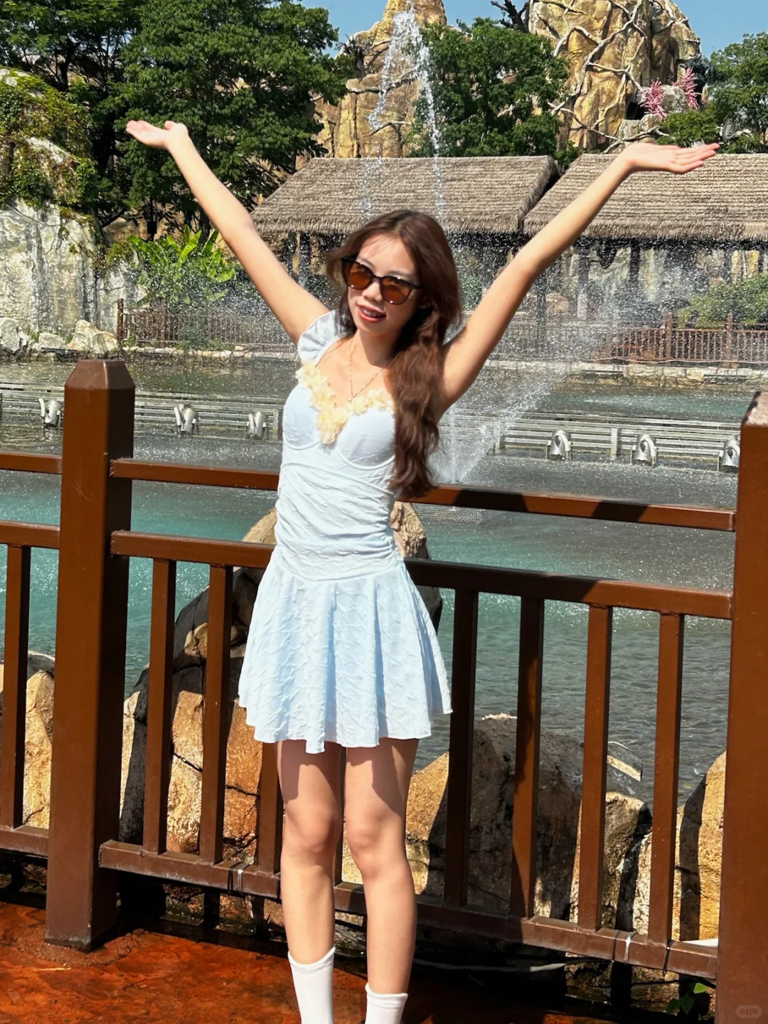 可以日常穿的泳衣 这个水蓝色太好看了