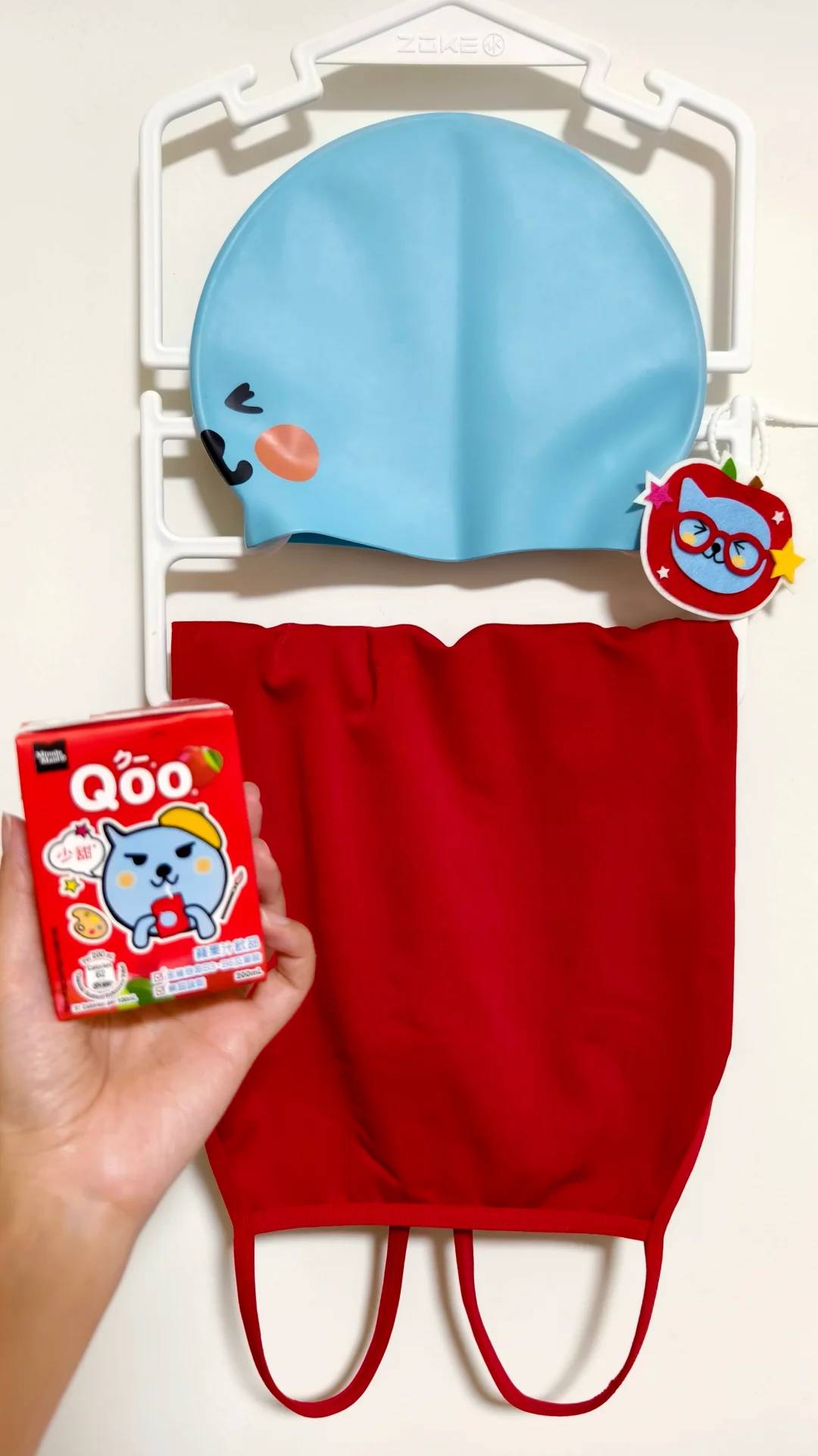 竞速泳衣分享,穿得很彩但游得很菜