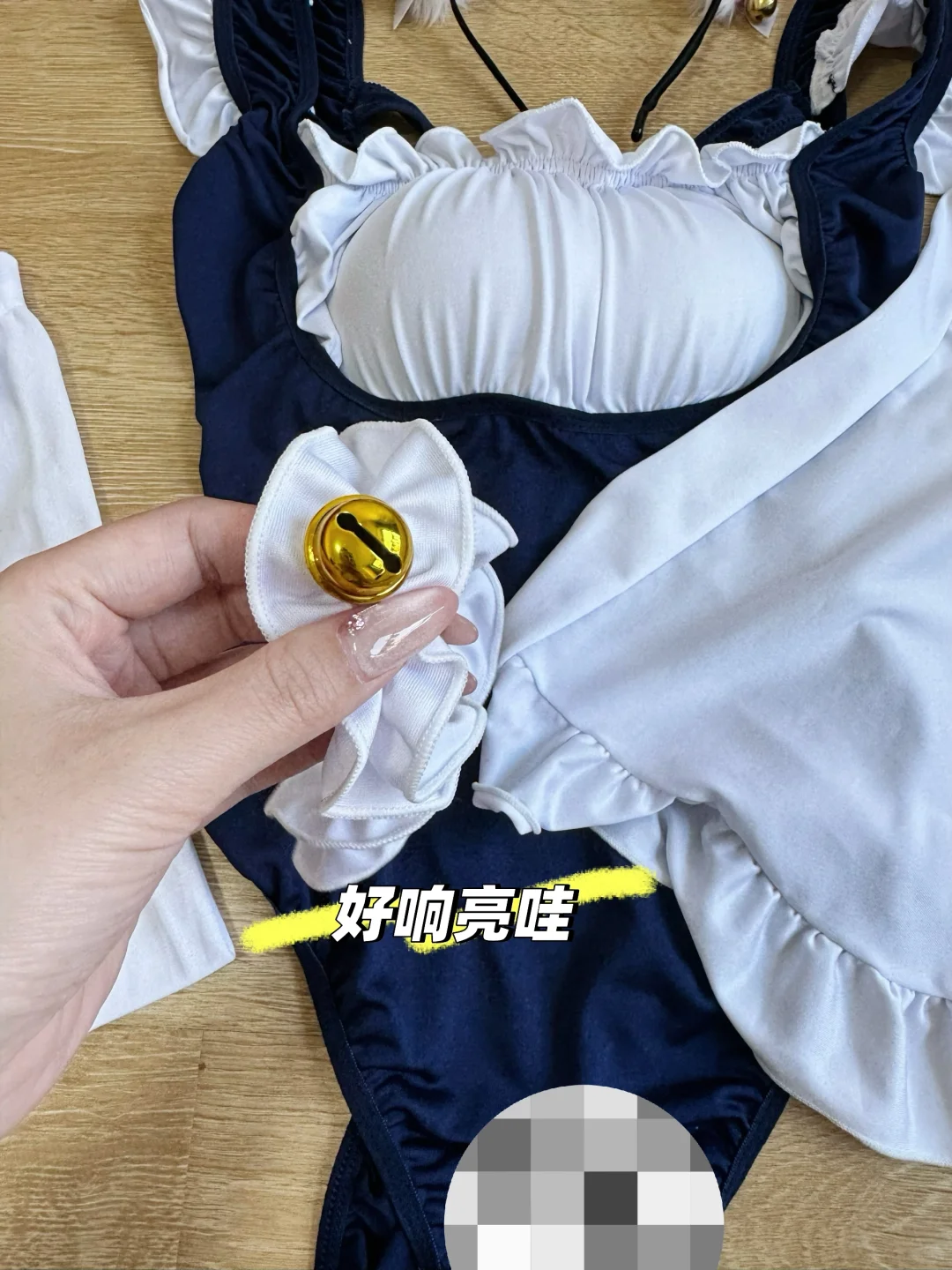 左滑看上身，今天cos小女仆?