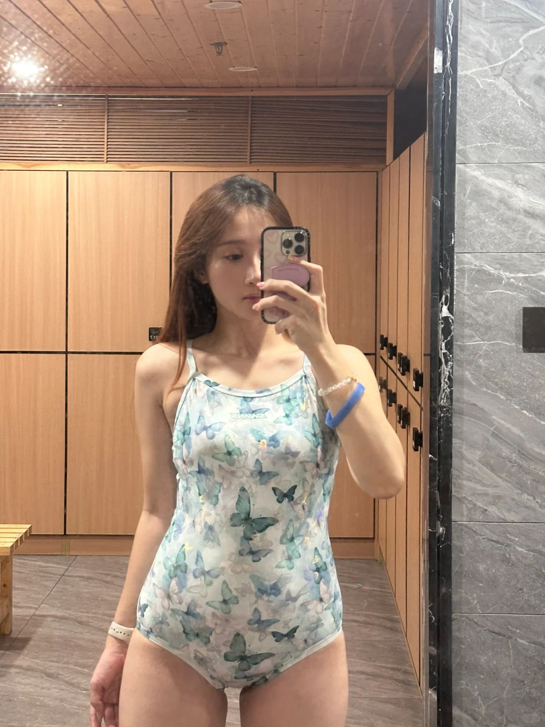 160 54kg swans蝴蝶泳衣实测！