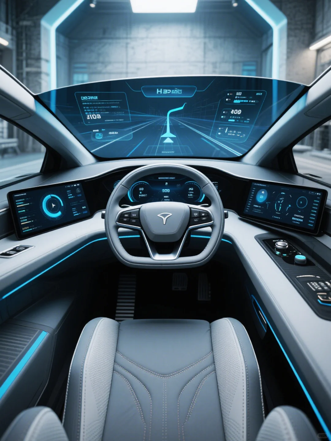 货车科技展厅丨赛博朋克+重工业=？