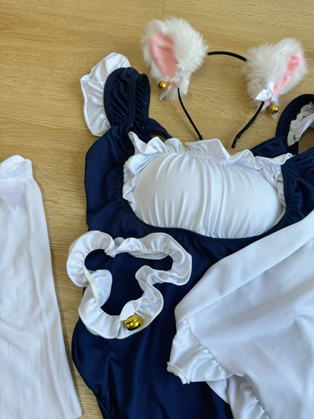 左滑看上身，今天cos小女仆?