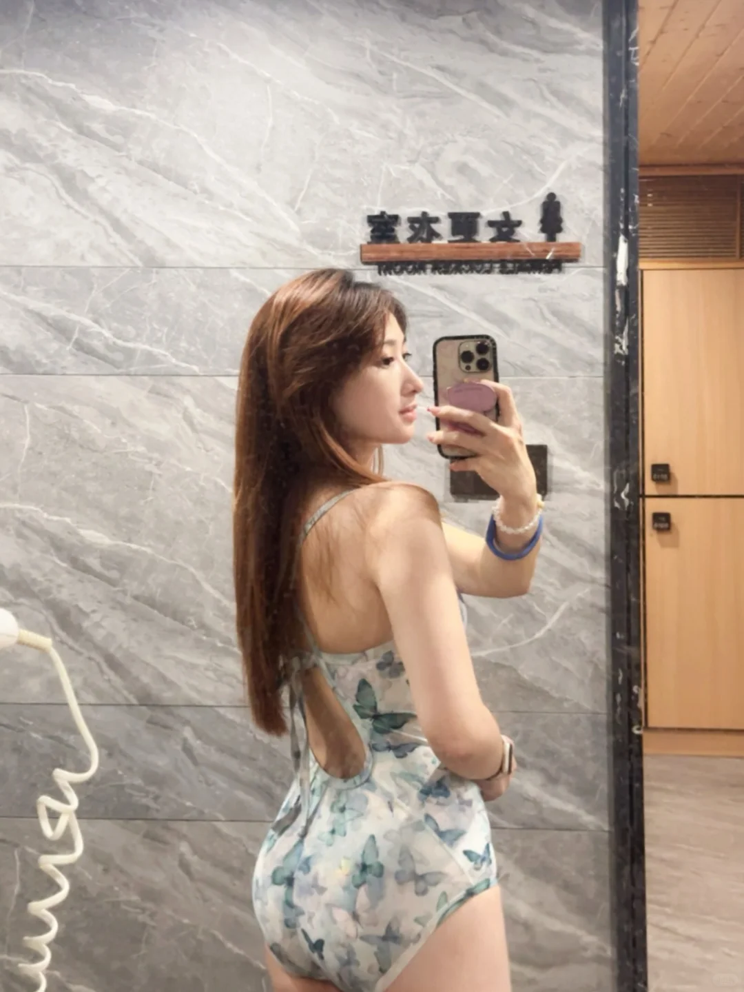 160 54kg swans蝴蝶泳衣实测！