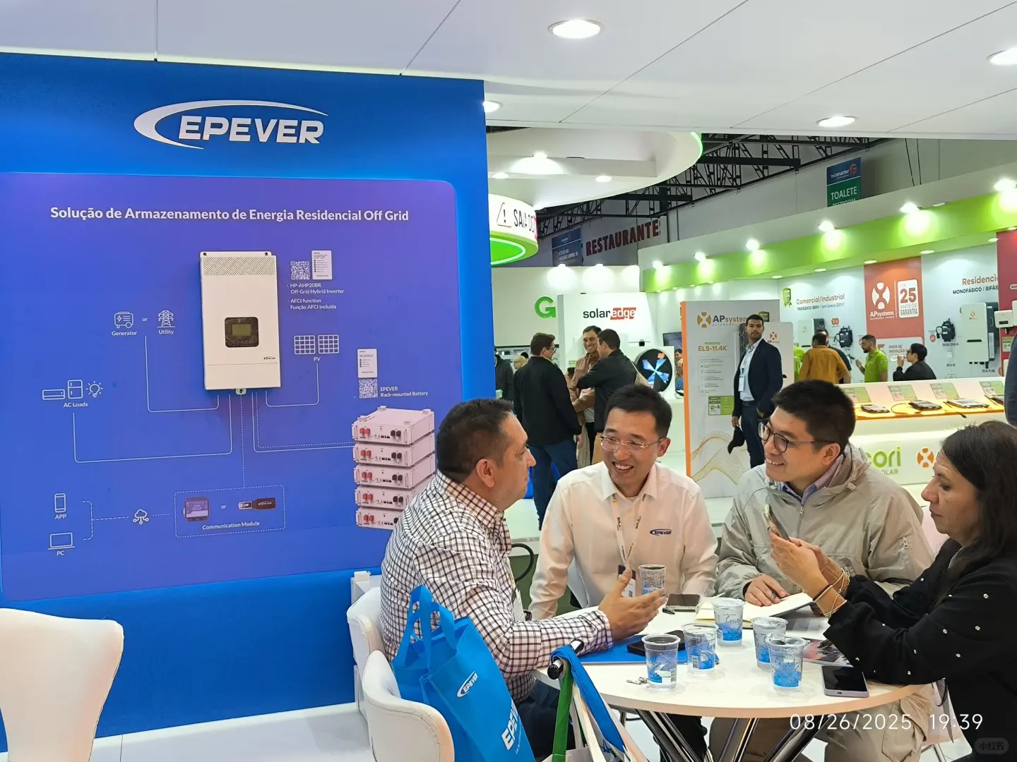 ?直击能源盛宴巴西INTERSOLAR展会现场!