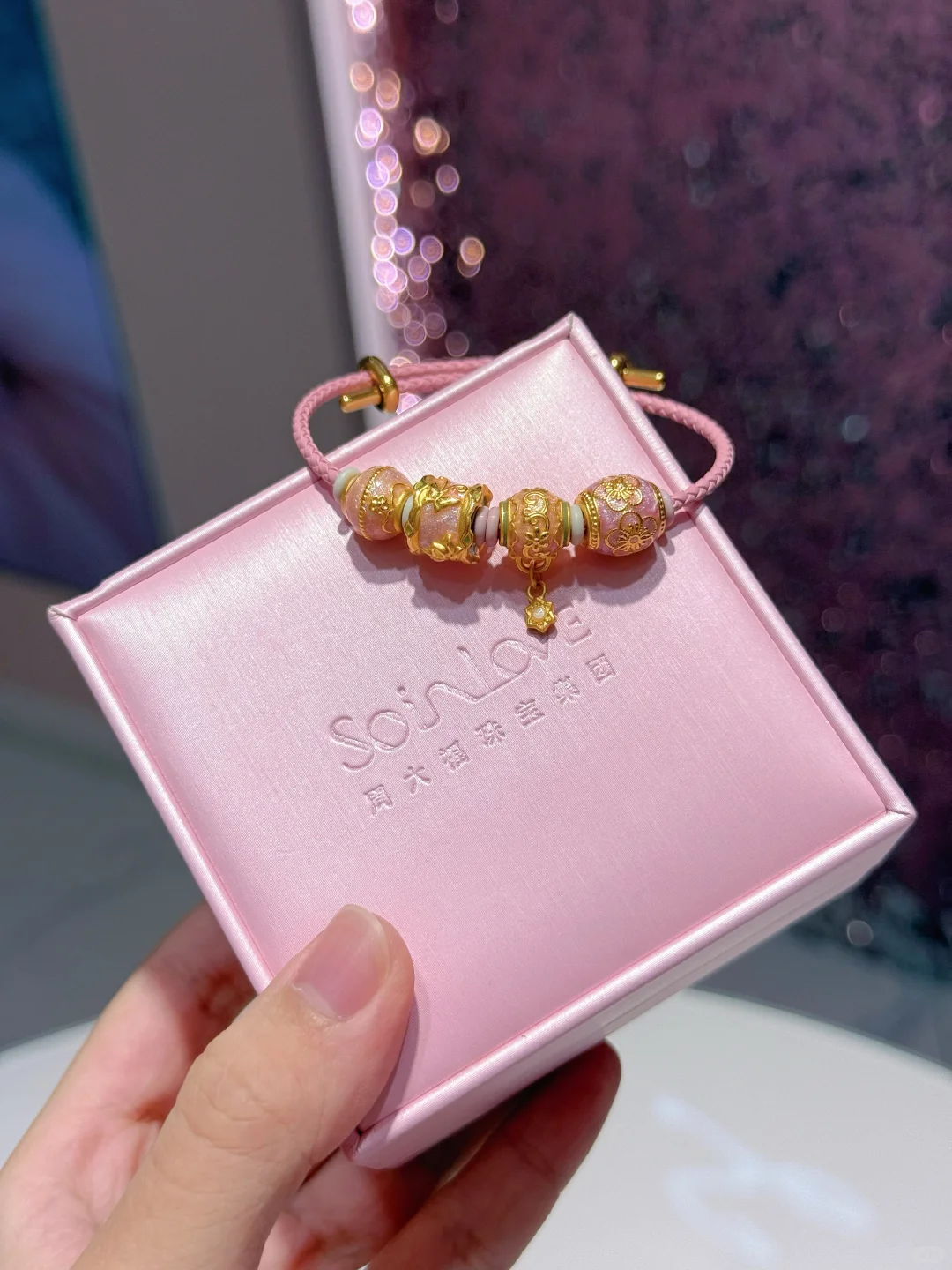 ✨救命！我对这款粉瓷转运珠真的毫无抵抗力?