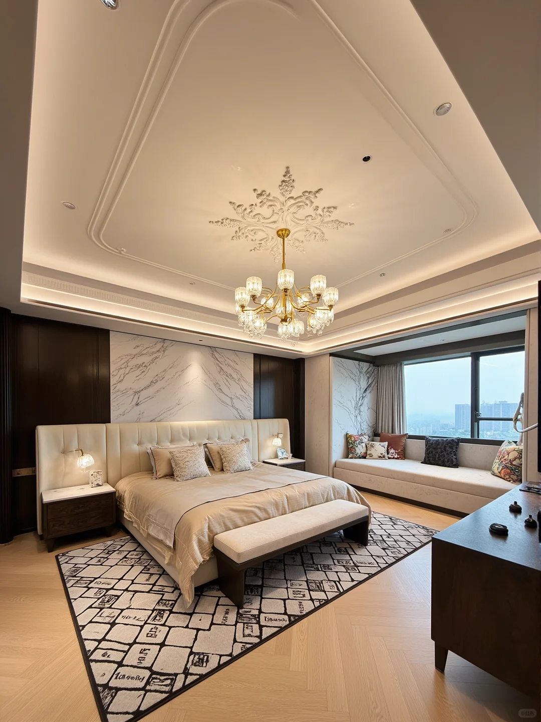 我对好看的床真的没有一点抵抗力～